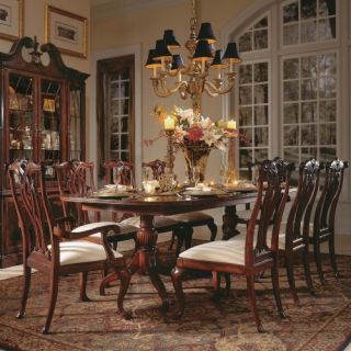 American Drew Cherry Grove 45th 9 piece Pedestal Dining Table Set   Dining Table Sets
