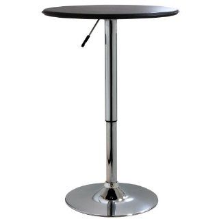 AmeriHome ATABLE 25 Inch Adjustable Bar Table : Adjustable Height Table : Patio, Lawn & Garden