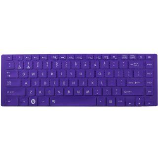 Keyboard Protector Skin Cover For Toshiba Satellite L830/L800/M800/M805/C805/P800/M840/P845/P845 S4200/P845t/P845t S4310 Purple US Layout: Computers & Accessories