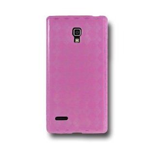 SogaWireless Pink Candy Skin TPU Soft Gel Case Phone Cover For T Mobile LG Optimus L9 P769 P760 [SWE310]: Cell Phones & Accessories