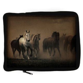 iPad Photo Zipper Case Fine Art Montana Western Horse Drive: MP3 Players & Accessories