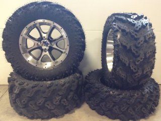 ITP SS108 14" Wheels Machined 26" Reptile Tires Honda Foreman Rancher SRA: Automotive