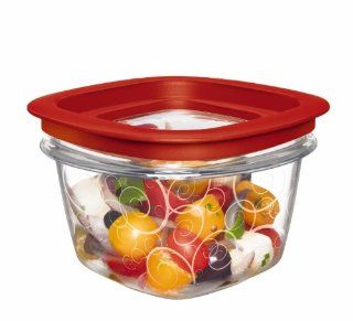Rubbermaid FG7H75TRCHILI 2 Cup New Premier Food Storage Container: Food Savers: Kitchen & Dining