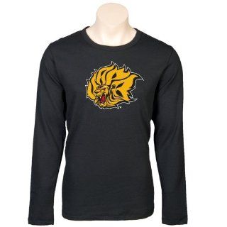 Arkansas Pine Bluff Longsleeve Black Thermal 'Lion Head' : Sports Fan T Shirts : Sports & Outdoors