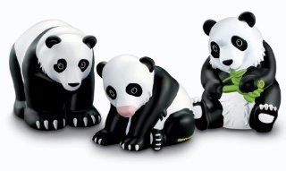 Fisher Price Little People Zoo Talkers Panda Bears Family Pack Toys & Games