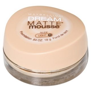 Maybelline Dream Matte Mousse Foundation   Nude   0.64 oz