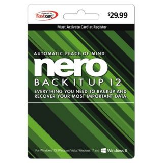 Nero Back It Up Pre Paid Software Card   $29.99