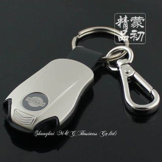 Nissan LED FlashLight car auto key Ring Chain holder key case keyfob: Automotive