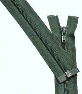 36" Light Weight Jacket Zipper ~ YKK #5 Nylon Coil Separating Zippers   890 Dark Green (1 Zipper/pack): Pet Supplies