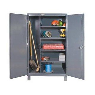 Heavy Duty 12 Gauge Maintenance Storage Cabinet 60x24x78 : Office Products