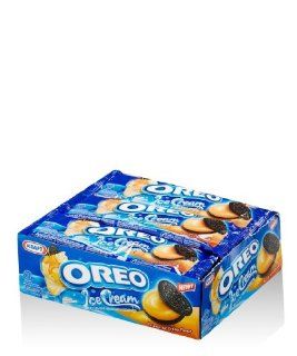 OREO Chocolate Sandwich Cookies with Orange Ice Cream Flavor Net 12.41 Ounces: Everything Else