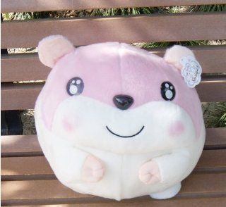 20cm the Cute Hamtaro Hamster Plush Toy Pillow Birthday and Christmas Gifts Pink: Toys & Games