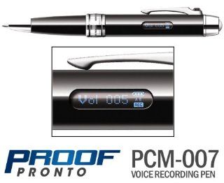 ProofPronto PCM 007 Pen Voice Recorder by MemoQ (2GB): Electronics