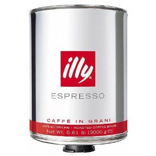 illy Scuro Dark Roast, Red Band, Whole Bean Coffee, 6.61 Pound Cans (Pack of 2) : Grocery & Gourmet Food