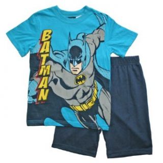 Batman Boys Shorts and T Shirt Set (6/7): Fashion T Shirts: Clothing