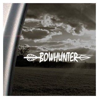 BowHunter Decal Bow Deer Hunter Hunting Car Sticker: Automotive