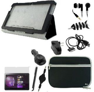 BIRUGEAR 10 Items Accessories Bundle Kit for Samsung Galaxy Tab 2 P5100 / P5110 (10.1inch) Android Tablet Computers & Accessories