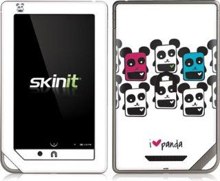 i HEART animals   i HEART a lot of pandas with color   Nook Color / Nook Tablet by Barnes and Noble   Skinit Skin: Computers & Accessories