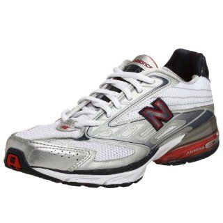 New Balance Men's MR893 Running Shoe,White/Navy/Blue,8.5 D: Sports & Outdoors