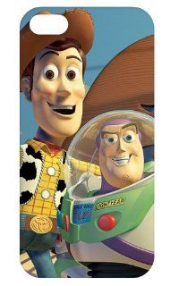 Toy Story Woody and Buzz Lightyear 3d Cartoon Fashion Hard Back Cover Case Skin for Apple Iphone 5 i5to1002: Cell Phones & Accessories