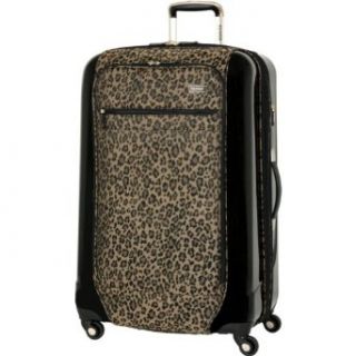 Ricardo Beverly Hills Luggage Crystal City 28 Inch Expandable Spinner Upright, Golden Leopard, Large: Clothing