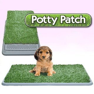Fuloon New Pet Park Indoor Pet Potty Patch Mat Dog Grass Trainning Pad Indoor Restroom Toilet for Pet Puppy Dogs or Other Pet 3 Layers : Pet Supplies