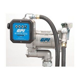 Pump, Fuel Transfer, 1/3 HP, Manual Nozzle: Plumbing Hoses: Industrial & Scientific