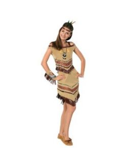 Rubie's Costume Dramalicious Teen Native Princess Costume, Brown, Teen Clothing