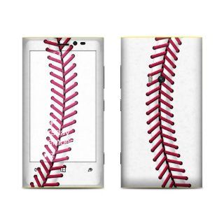 Baseball Design Protective Decal Skin Sticker (Matte Satin Coating) for Nokia Lumia 920 Cell Phone: Cell Phones & Accessories