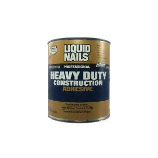 Liquid Nails MACLN903 Heavy Duty Construction Adhesive, 1 qt Can: Adhesive Caulk: Industrial & Scientific