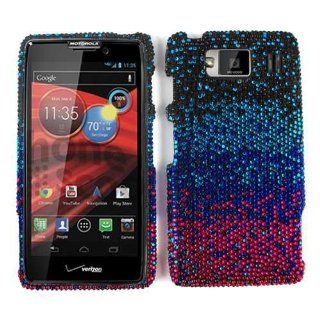 Motorola Droid RAZR MAXX HD XT926 Black Blue Pink Case Cover Skin Snap On New: Cell Phones & Accessories