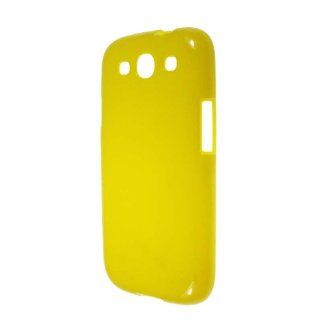 niceEshop(TM) Yellow Gloss Soft Flexible TPU Case Cover fit for the New Samsung Galaxy S3 i9300 +Screen Protector Cell Phones & Accessories