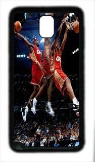 NBA LeBron Raymone James customized samsung galaxy note 3 N9000 TPU Black case: Cell Phones & Accessories