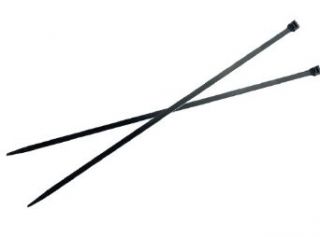 Burndy CT250500RQ0 Unirap Nylon 6/6 UV Heavy Duty Releasable Cable Tie, 0.5" Width, 20" Length, 5" Bundle Diameter, 250 lbs Tensile Strength (Pack of 25): Industrial & Scientific