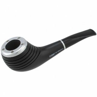 Porsche Design P'3613 Tobacco Pipe 909 Black Half Bent 050.909 : Other Products : Everything Else