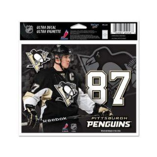 Pittsburgh Penguins Official NHL 4.5"x6" Car Window Cling Decal : Sports Fan Automotive Decals : Sports & Outdoors