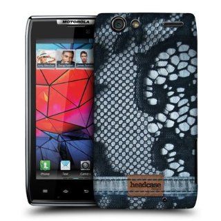 Head Case Designs Blue Lace Over Light Denim Jeans and Laces Hard Back Case Cover for Motorola DROID RAZR XT910: Cell Phones & Accessories