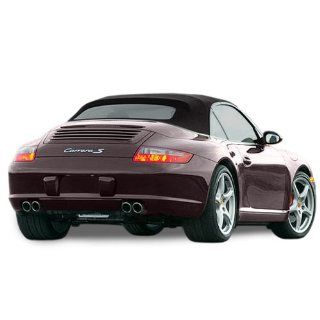 Porsche 911 Convertible Top (2002 08) Original Haartz German A5 Cloth, No Window Black: Automotive