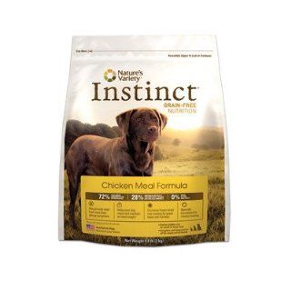 Bundle 80 Instinct Grain Free Chicken Meal Dry Dog Food (Set of 2) Size: 25.3 lb bag : Dry Pet Food : Pet Supplies