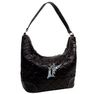 MLB Florida Marlins Team Color Quilted Hobo : Sports Fan Bags : Sports & Outdoors