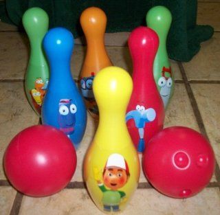 Disney Handy Manny Bowling Set: Toys & Games