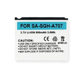 Samsung SGH T919 (Behold) Cell Phone Battery (Li Ion 3.7V 800mAh) Rechargable Battery   Replacement For Samsung SA SGH A707 Cellphone Battery: Cell Phones & Accessories