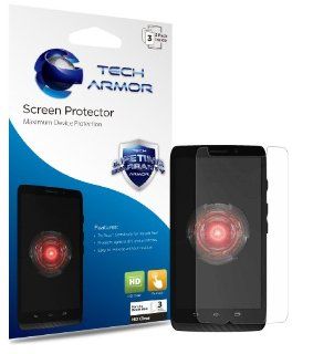 Tech Armor Verizon Motorola Droid MINI Smartphone Premium High Definition (HD) Clear Screen Protector with Lifetime Replacement Warranty [3 PACK]   Retail Packaging: Cell Phones & Accessories