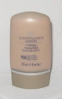 Covergirl Continuous Wear Makeup Foundation Creamy Beige 950, 1 fl. oz., Cover Girl : Beauty