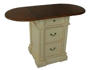 Avondale Counter Height Table w Oval Drop Leaf Top   Pub Leaf Table