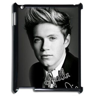 Niall Horan One Direction Apple iPad 2,3,4 Case, diy & customized Popular Music Band One Direction   Niall Horan Signed Poster iPad 2,3,4 Black Plastic Protective Case Cover, Personalized, Cool, Stylish and Fashion Phone Case at Private custom: Cell Ph