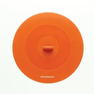 Rachael Ray Tools and Gadgets Top This Suction Lid, 9 1/4 Inch, Medium, Orange: Food Savers: Kitchen & Dining