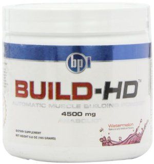 BPI Sports Build HD  Muscle Building Pro Creatine, Watermelon, 5.8 Ounce: Health & Personal Care