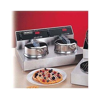 Nemco #7000 2 Dual Waffle Baker Machine Maker: Kitchen & Dining