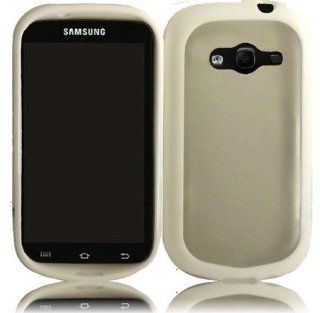 White Hard Cover Case for Samsung Galaxy Reverb SPH M950: Cell Phones & Accessories
